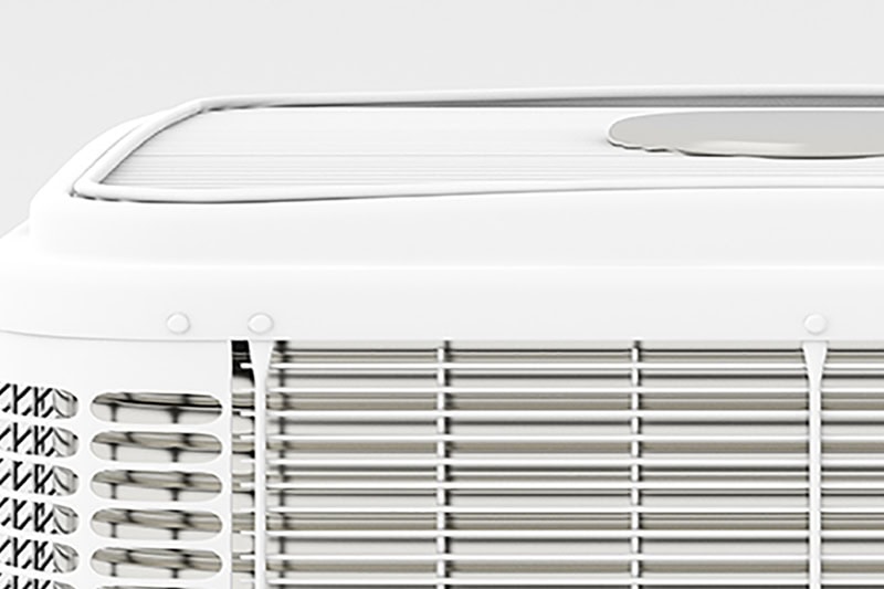 What’s That Smell Coming From My AC at Startup? Close up photo of an air conditioning unit.